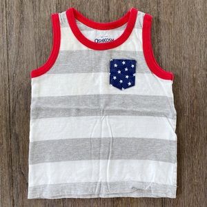 4/$10 Oshkosh B’gosh patriotic tank